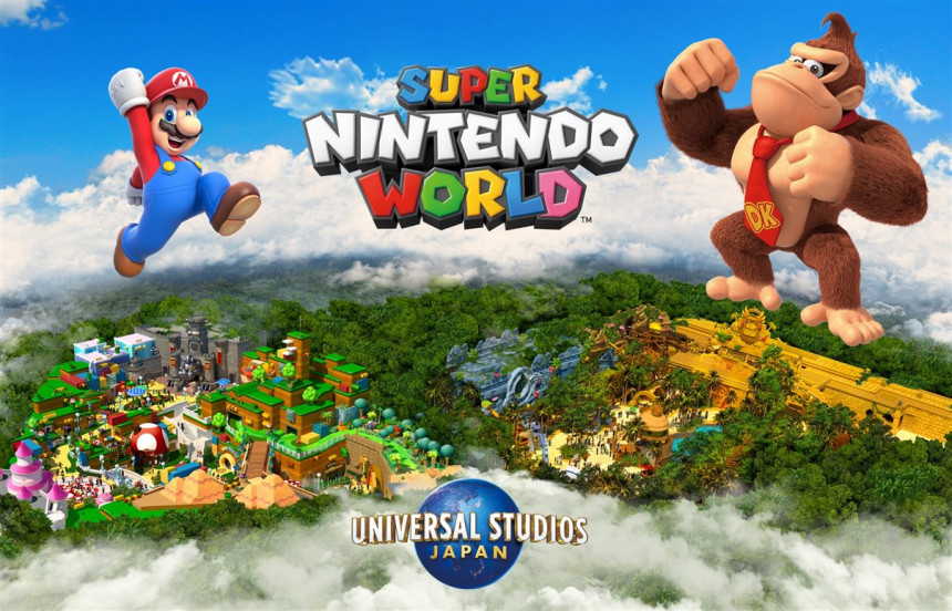 Universal Japan tendrá un área temática de Donkey Kong en 2024